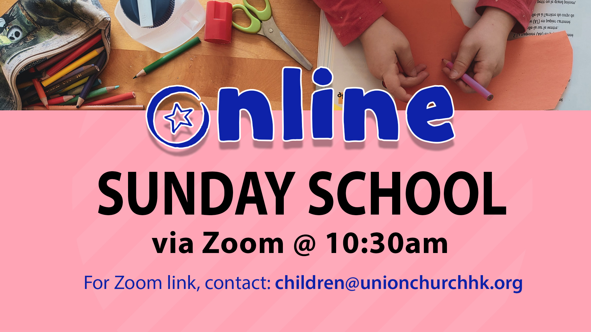 Online Sunday School at Union Church