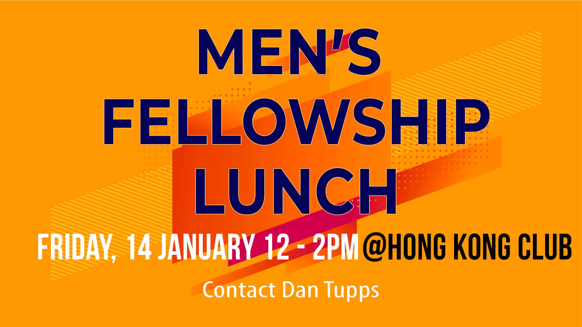 Men's Fellowship HK Lunch